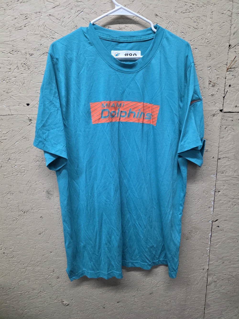 Miami Dolphins Teal Short-Sleeve Graphic T-Shirt